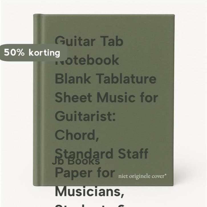 Guitar Tab Notebook Blank Tablature Sheet Music for, Boeken, Taal | Engels, Gelezen, Verzenden