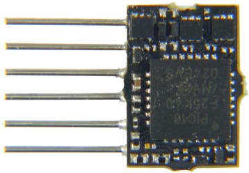 zimo MX615N loc decoder 8x8x2.4mm met NEM-651 aansluiting, Overige merken, Gelijkstroom, Verzenden, Overige typen