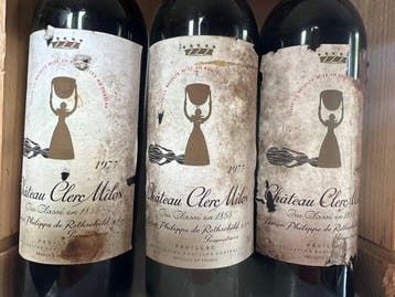 1977 Château Clerc Milon - Pauillac 5ème Grand Cru Classé -