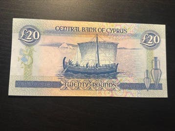 Cyprus. - 20 pounds 1993 - Pick 56b (Zonder minimumprijs)