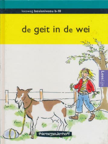 Leesweg Leesboek B-10 De geit in de wei, Verzenden