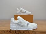 Louis Vuitton - LV Trainer White Calf Leather - Sneakers -, Nieuw