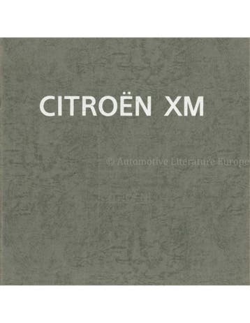 1990 CITROEN XM BROCHURE JAPANS
