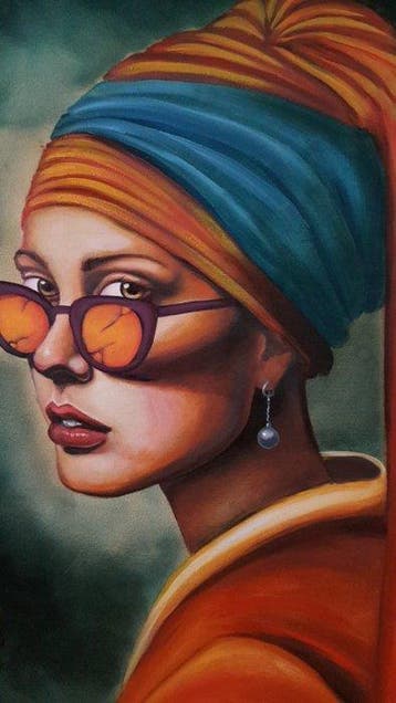 Krzysztof Batogowski - Girl with broken glasses