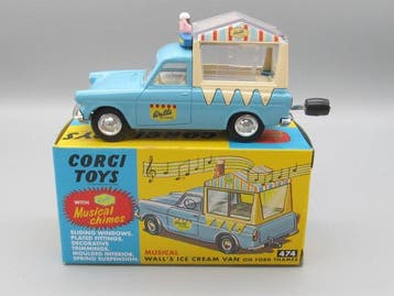 Corgi 1:43 - Modelauto (5) - 5 x 1960s Corgi Toys, Nieuw