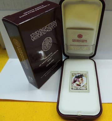 Vaticaan. 25 Euro 2021 Dante Alighieri Proof (Zonder, Postzegels en Munten