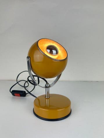Veneta Lumi - Made in Italy - Tafellamp - Eyeball Giallo
