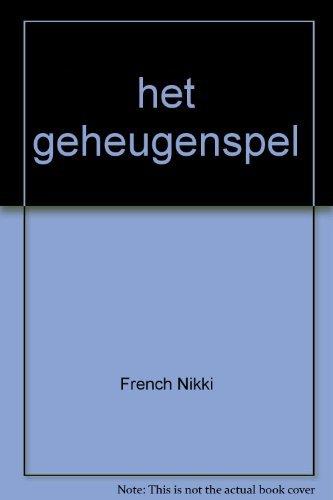 Het geheugenspel - French Nicci 9782874271588 French Nicci, Boeken, Overige Boeken, Zo goed als nieuw, Verzenden