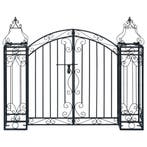 vidaXL Poort decoratief 122x20,5x100 cm smeedijzer, Verzenden, Nieuw