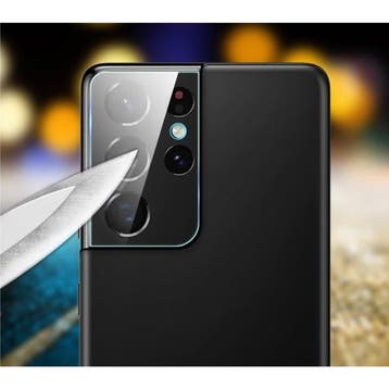 2-Pack Samsung Galaxy S21 Ultra Tempered Glass Camera Lens, Verzenden