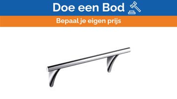 Bieden: Hansgrohe Axor stainless steel shower, Ophalen of Verzenden
