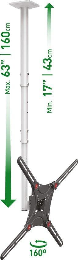 Barkan - Plafondbeugel 13 inch - 75 inch/33cm - 191cm - V..., Audio, Tv en Foto, Verzenden, Nieuw