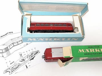 Märklin H0 - 3016, 4018 - Locomotive avec tender (2) -