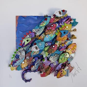 Michael Fantozzi - Little Fish #39, Antiek en Kunst