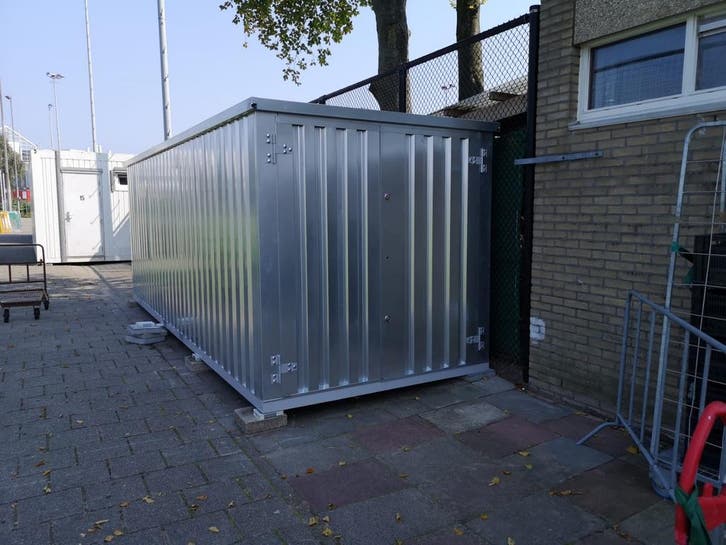 Opslagcontainer 20 ft |  gegalvaniseerd staal extra goedkoop, Bricolage & Construction, Conteneurs