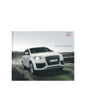 2008 AUDI Q7 HARDCOVER BROCHURE FRANS, Nieuw