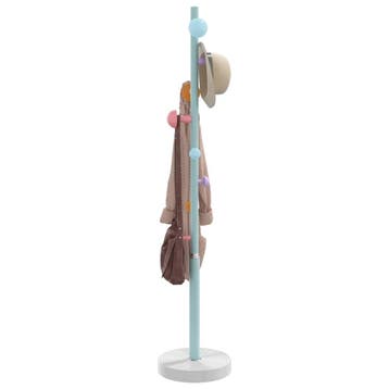 vidaXL Kapstok 172 cm gepoedercoat ijzer blauw, Verzenden, Nieuw