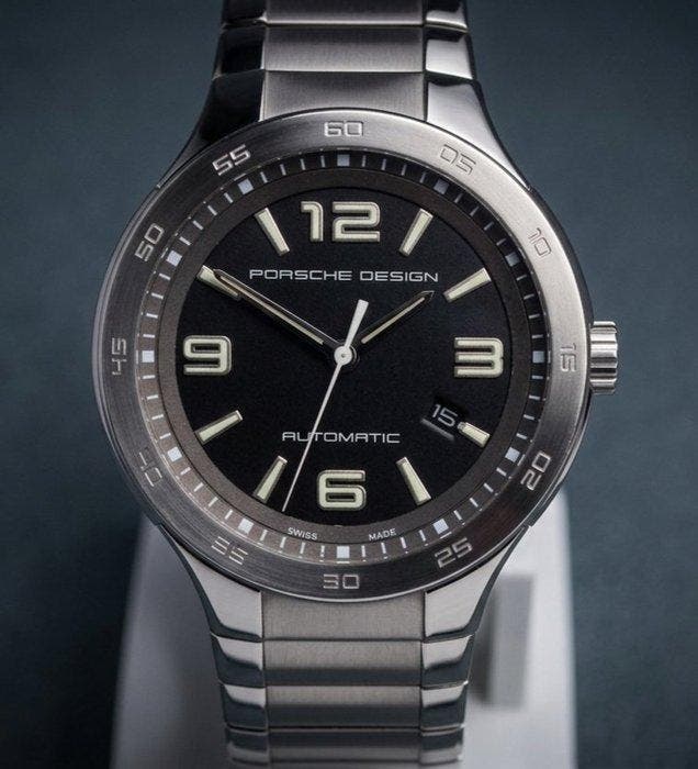 Porsche Design - P’6310 Flat Six Automatic - Technical, Handtassen en Accessoires, Horloges | Heren