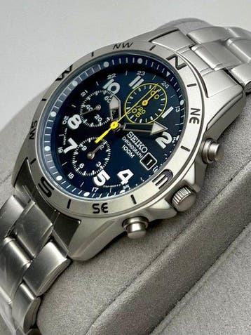 Seiko - Chronograph - Zonder minimumprijs - SND379P1