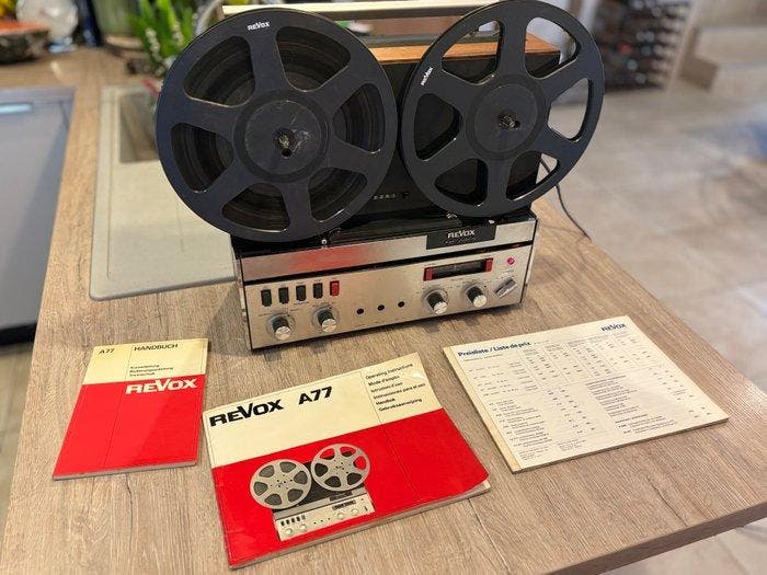 Revox - A77 Pont de bobine à bobine 26 cm, TV, Hi-fi & Vidéo, Radios