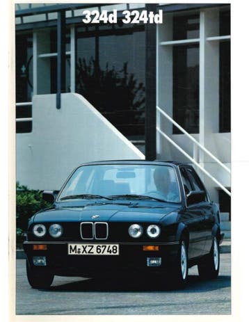 1987 BMW 3 SERIE DIESEL BROCHURE NEDERLANDS, Boeken, Nieuw