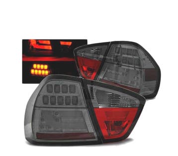 Feux Arrière Pour Bmw E90 05-08 Bar Led Fumé, Verzenden
