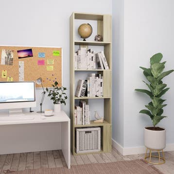 vidaXL Boekenkast/kamerscherm 45x24x159 cm bewerkt hout, Verzenden