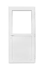 PVC Deur 1/2 glas Basic b90xh190 cm wit R, 80 tot 100 cm, Minder dan 200 cm, Nieuw, Ophalen of Verzenden
