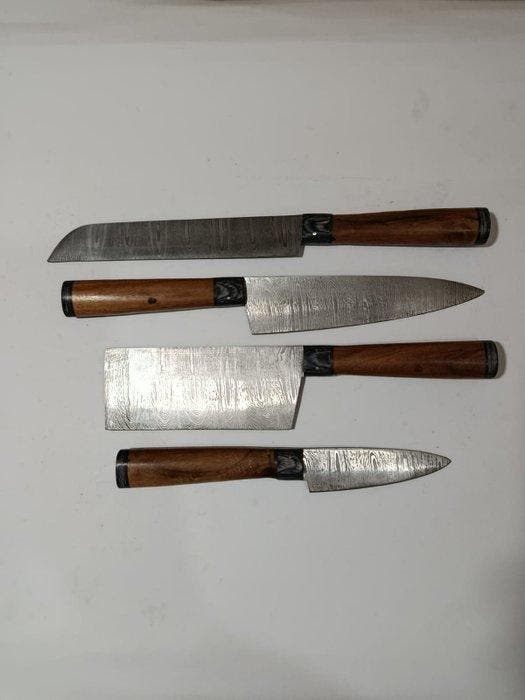 Keukenmes - Japanse grill- en kampeerset (HW 027) -, Antiquités & Art, Antiquités | Ustensiles de cuisine