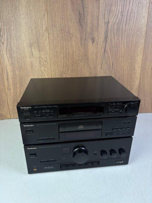 Technics - SU-X302 Amplifier - SL-PJ28A CD Player - ST-X302L, Audio, Tv en Foto, Radio's