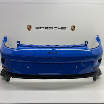Porsche 992 GT3 ORIGINELE achterbumper met ondespoiler, Auto-onderdelen, Ophalen, Gebruikt, Porsche, Achter
