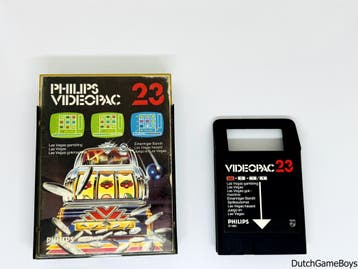 Philips Videopac - 23 - Las Vegas Gambling, Consoles de jeu & Jeux vidéo, Verzenden