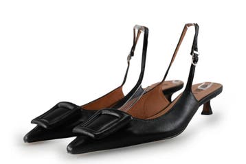 Bibi Lou Slingbacks in maat 42 Zwart, Kleding | Dames, Verzenden, Zwart, Bibi Lou, Zo goed als nieuw