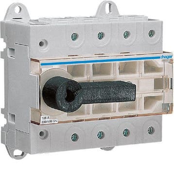 Hager HA Interrupteur-sectionneur - HA406, Verzenden
