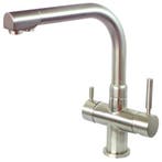 3 in 1 Kraan Forum / Brushed Nickel, Bricolage & Construction, Verzenden