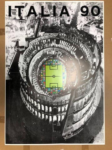 Alberto Burri - ITALIA 90 - Années 1990