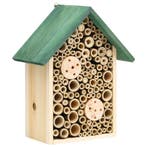 vidaXL Insectenhotels 2 st 23x14x29 cm massief vurenhout, Verzenden, Nieuw
