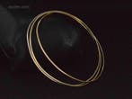 Armband met drie kleuren goud, Handtassen en Accessoires, Overige Accessoires, Ophalen, Nieuw