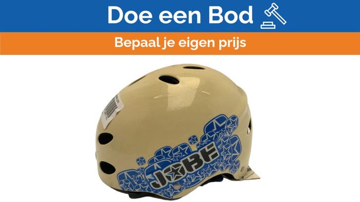 Bieden: Jobe HELMET XL wakeboard | waterski helm beige, Watersport en Boten, Bootonderdelen, Ophalen of Verzenden