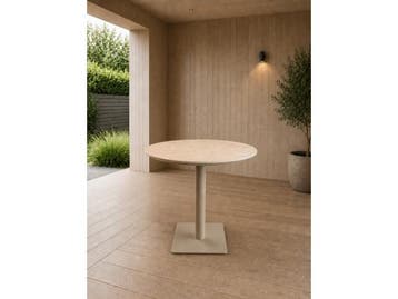 Veiling - Flora outdoor tafel 80Ø - Taupe, Nieuw