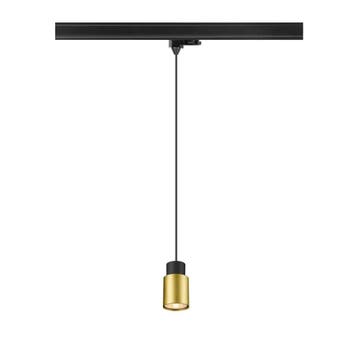 PURI 2.0 Tube 3-Fase Rail hanglamp GU10 Zwart/Goud, Verzenden