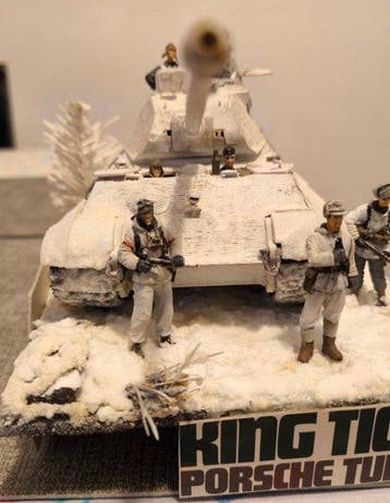 Tamiya 1:35 - Model militair voertuig - King Tiger Porsche