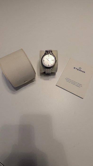 Eterna - Eternity Gent Slim Line - Sans prix de réserve -, Handtassen en Accessoires, Horloges | Heren