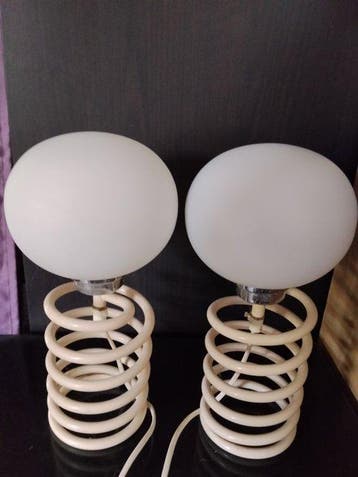 Lamp (2) - Metaal, Glas