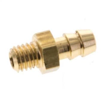 Embout mâle 4 mm et M5 en laiton pour tuyau flexible [10, Bricolage & Construction, Verzenden