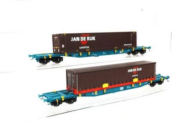 L.S. Models H0 - 32134 - Ensemble de wagons de marchandises, Hobby en Vrije tijd, Nieuw