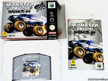 Nintendo 64 / N64 - Monster Truck - Madness 64 - EUR - VGC, Verzenden, Gebruikt