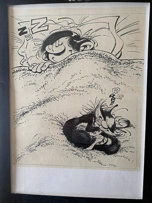 Gaston - 1 Prent - Brüsel, Livres, BD