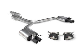 Audi RS7 C7 | Half systeem met resonator, met sierstukken Sc, Verzenden, Nieuw