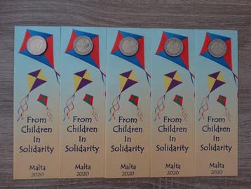 Malte. 2 Euro 2020 From Children in Solidarity Games (10